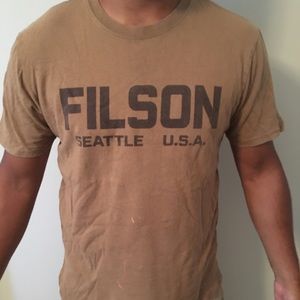 Filson tee shirt.